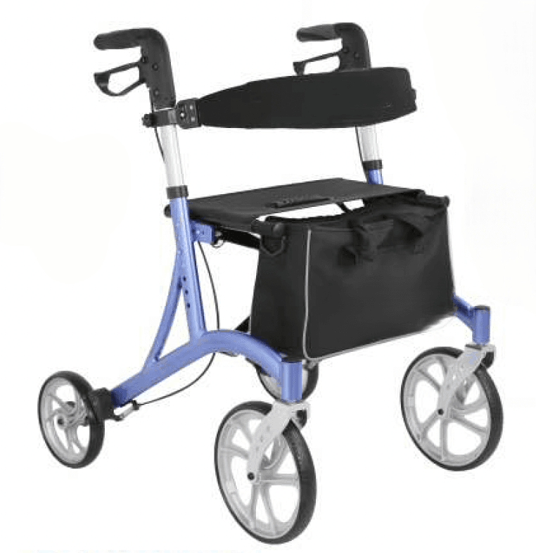 Walker Rollator – TKWK 101 – Blue/Titanium